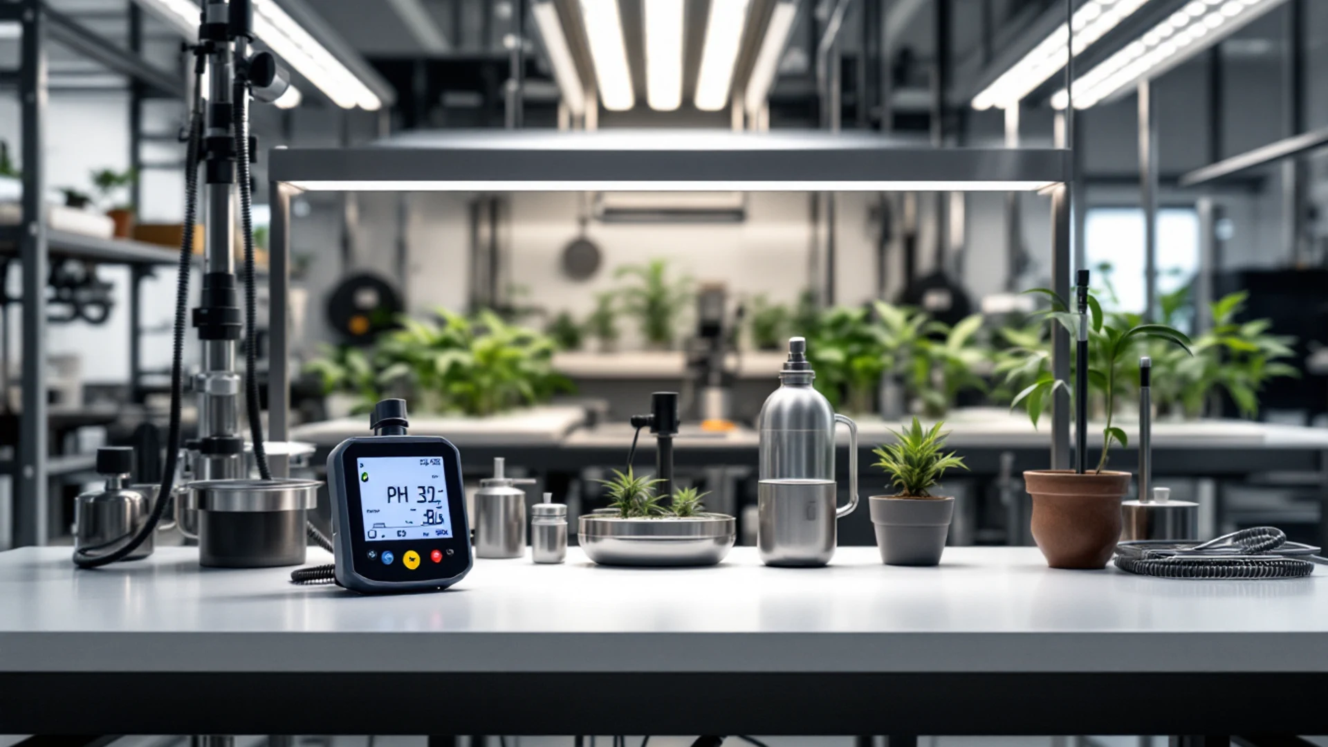 Medidor de pH da Água: Guia Completo para Cultivo Indoor Profissional